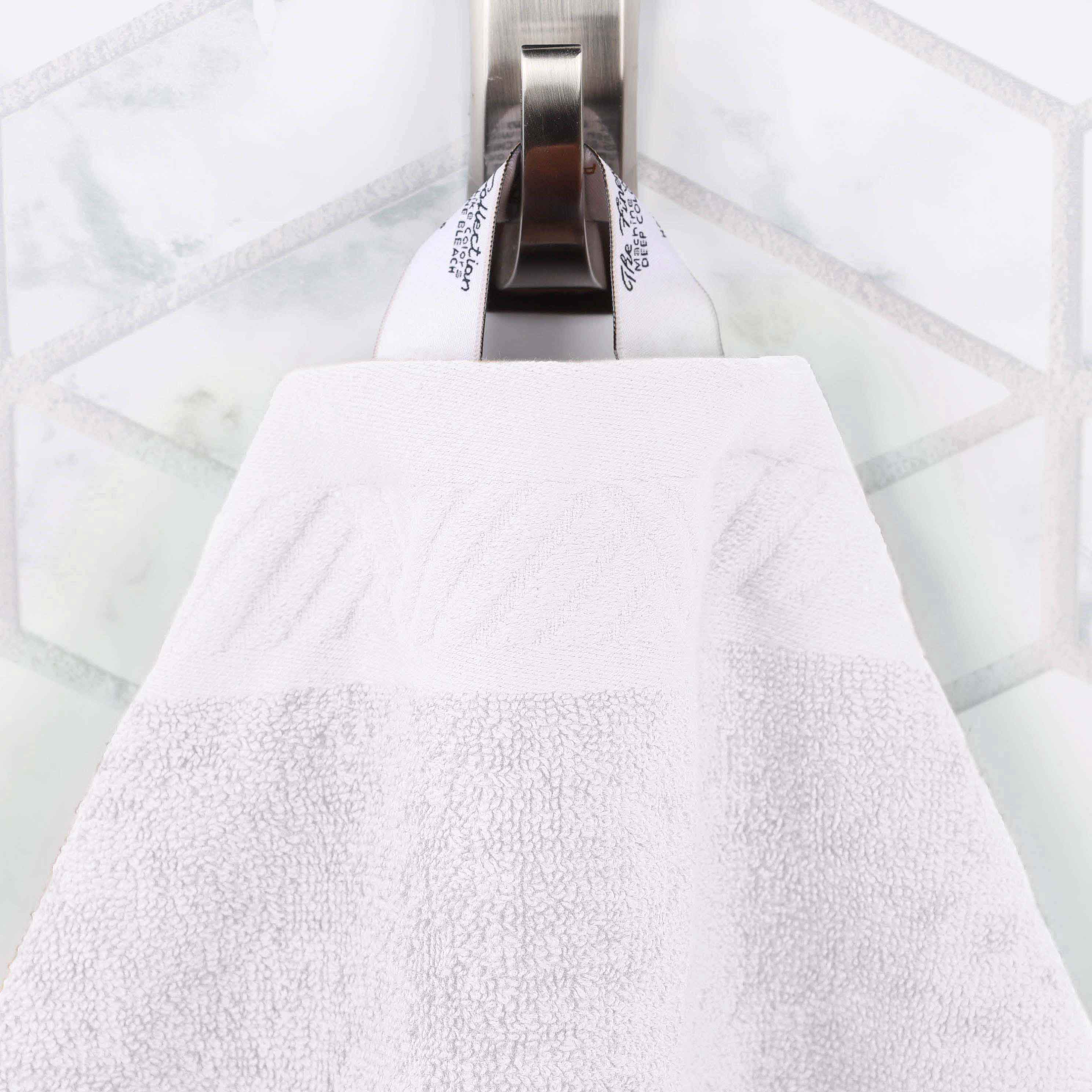 Egyptian Cotton Basketweave Towel Set 6 Piece - Egyptian Cotton Towel Set by Superior Brand