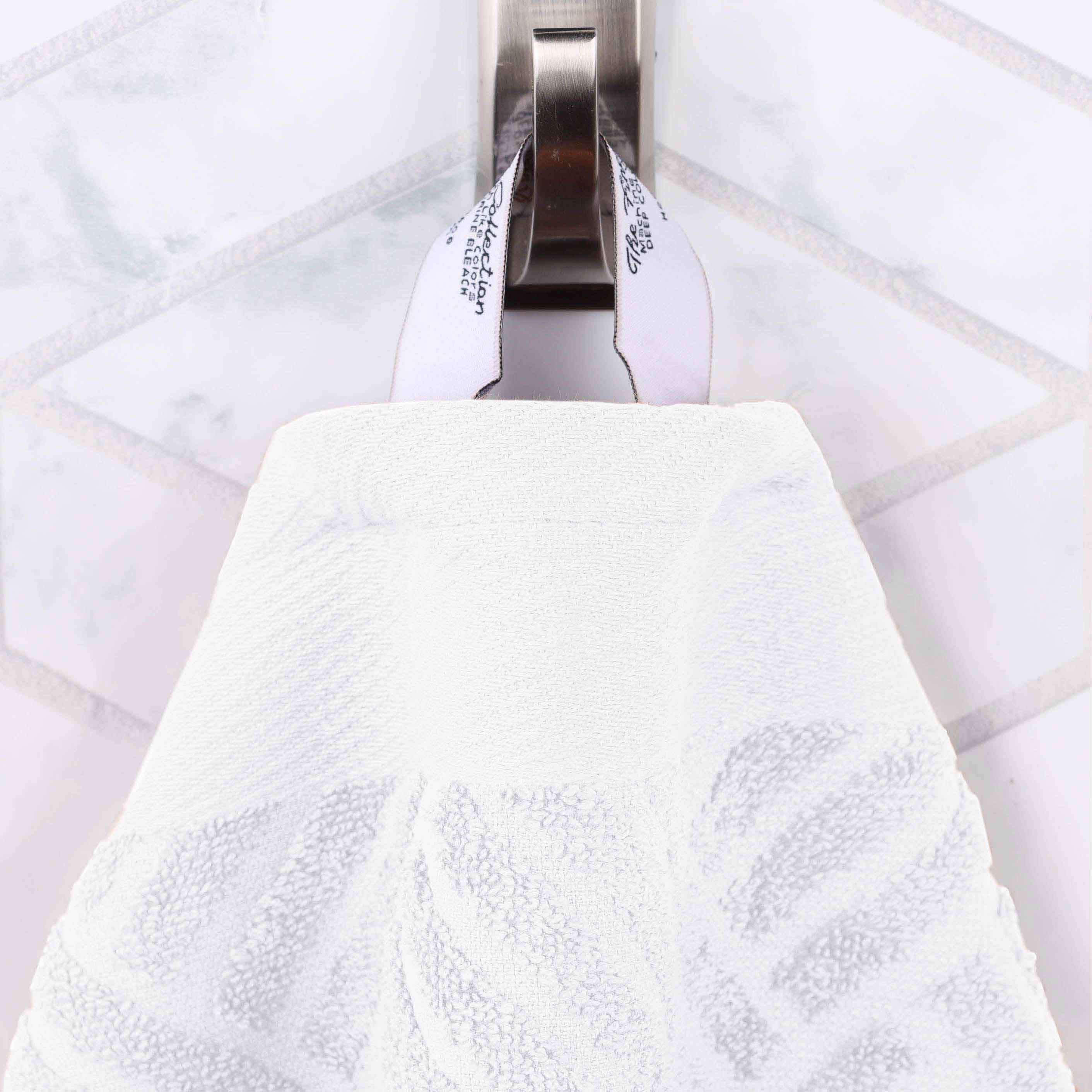 Egyptian Cotton Basketweave Towel Set 6 Piece - Egyptian Cotton Towel Set by Superior Brand