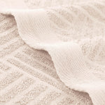 Egyptian Cotton Basketweave Towel Set 3 Piece - Egyptian Cotton Towel Set by Superior Brand