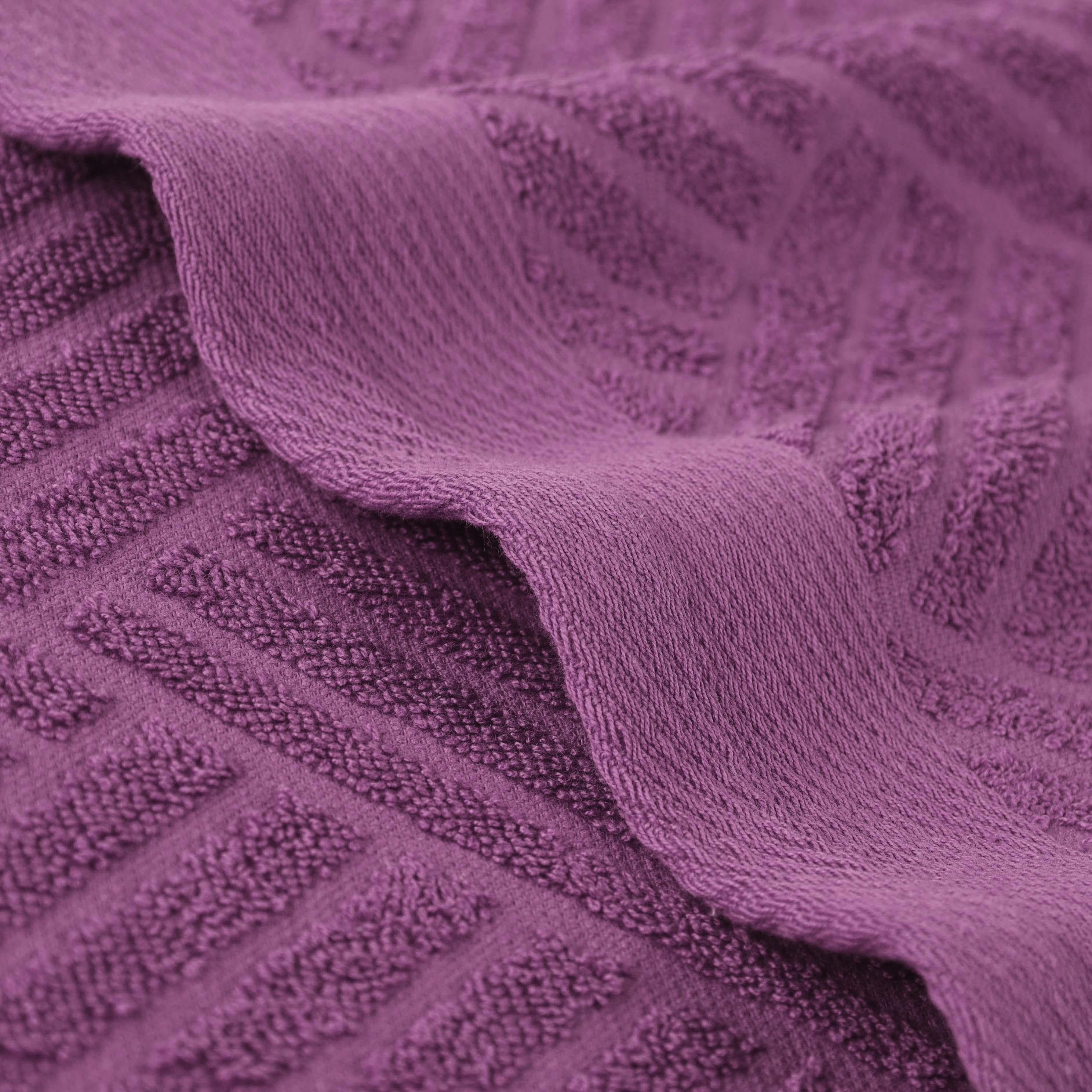 Egyptian Cotton Basketweave Towel Set 3 Piece - Egyptian Cotton Towel Set by Superior Brand