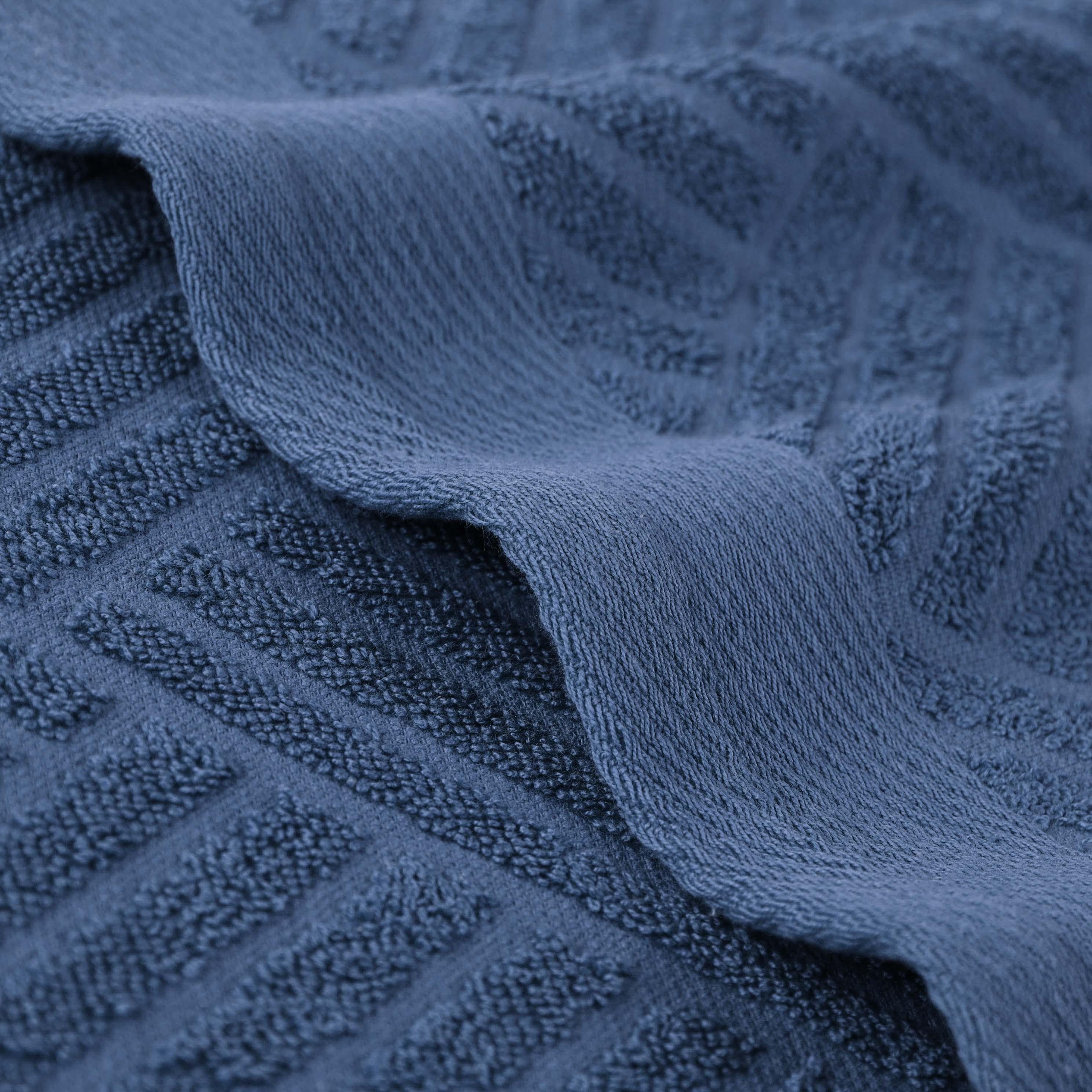 Egyptian Cotton Basketweave Towel Set 3 Piece - Egyptian Cotton Towel Set by Superior Brand