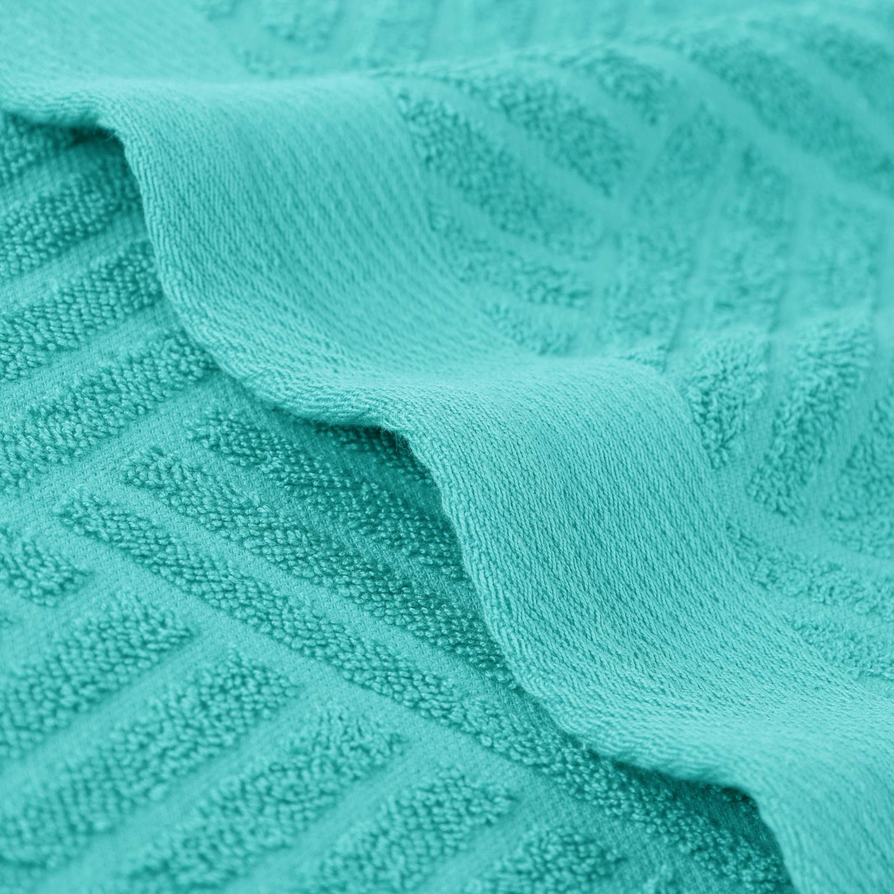 Egyptian Cotton Basketweave Towel Set 3 Piece - Egyptian Cotton Towel Set by Superior Brand