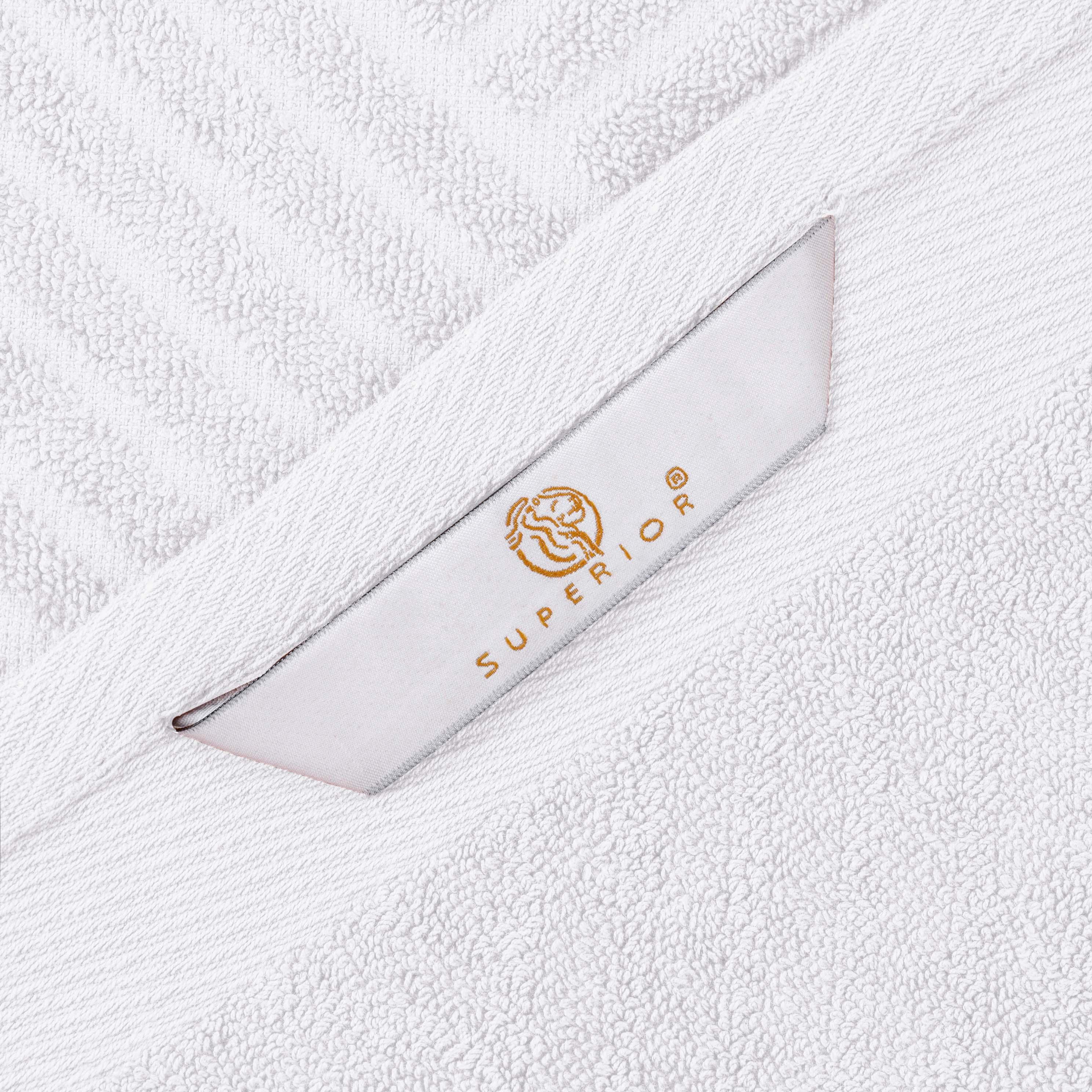 Egyptian Cotton Basketweave Towel Set 3 Piece - Egyptian Cotton Towel Set by Superior Brand