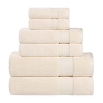 Zero Twist Cotton Towel Set 6-Piece - Belmont - Towel Set by Superior Brand
