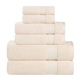 Zero Twist Cotton Towel Set 6-Piece - Belmont - Towel Set by Superior Brand
