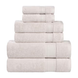 Zero Twist Cotton Towel Set 6-Piece - Belmont - Towel Set by Superior Brand