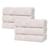 Zero Twist Cotton Hand Towels 6-Piece Belmont Collection - Hand Towel by Superior Brand