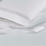 100% Cotton Bed Sheet Set Three-Line Embroidered Deep Pocket Brandon - Sheet Set by Superior Brand