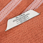 Zero Twist Cotton Ribbed Towel Set 6-Piece - Brea - Towel Set by Superior Brand