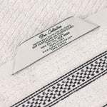 Zero Twist Cotton Ribbed Towel Set 6-Piece - Brea - Towel Set by Superior Brand