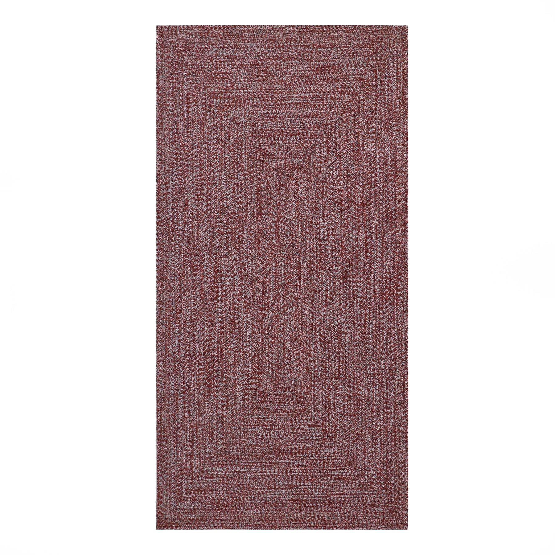 Superior Bohemian Multi-Toned Braided Patterned Indoor Outdoor Area Rug