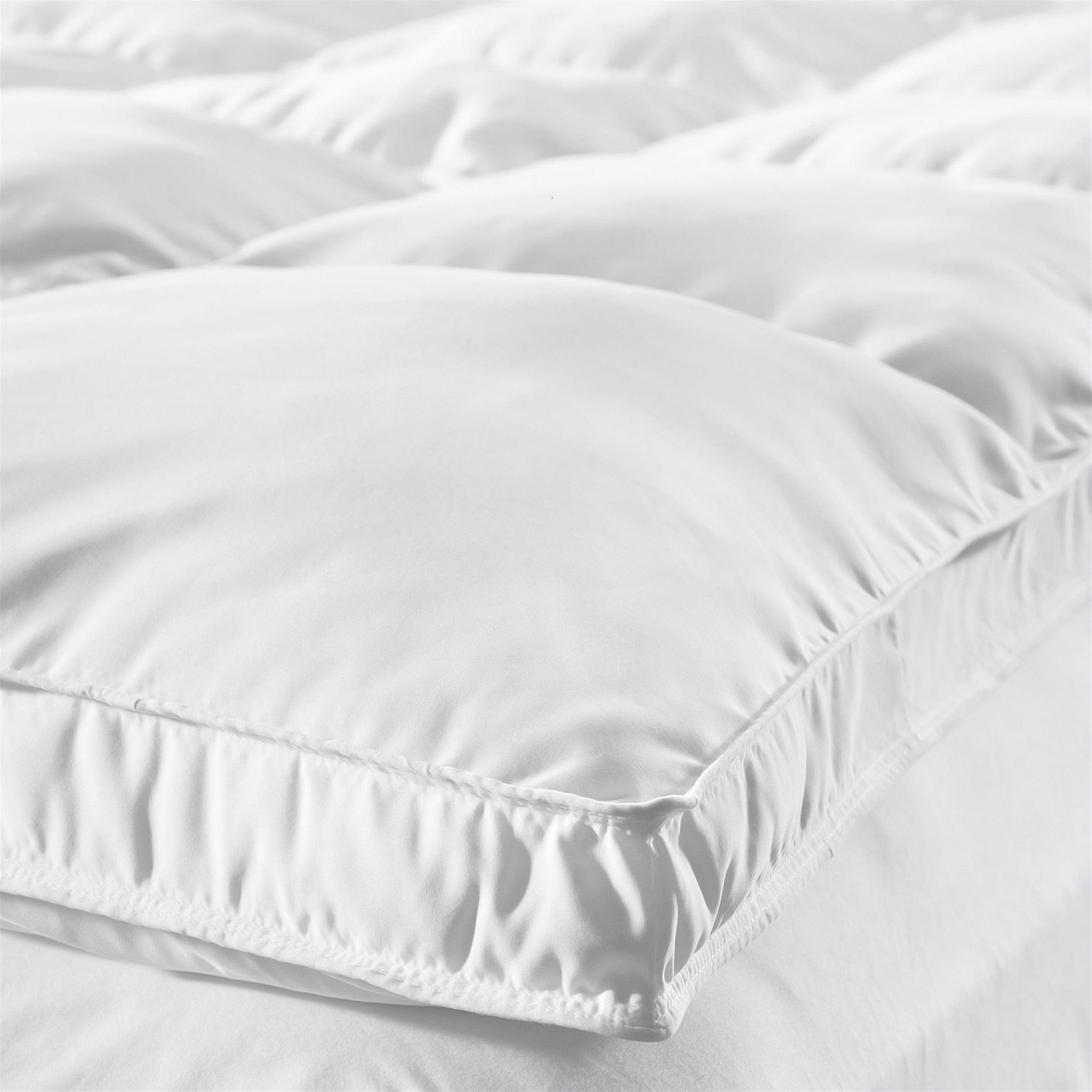 Brushed Microfiber Down Alternative Mattress Topper 2 Inch White - Mattress Topper by Superior Brand
