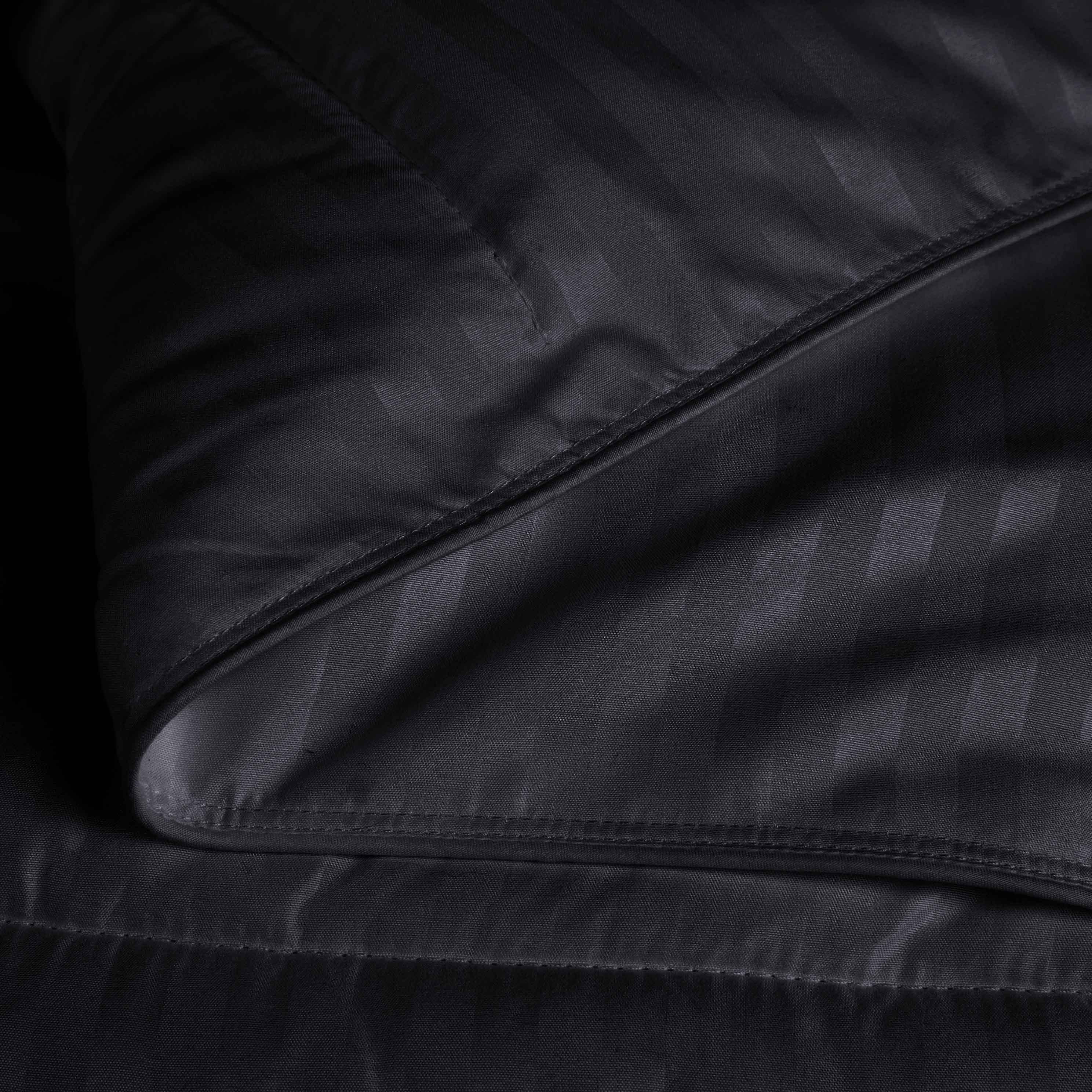 Brushed Microfiber Down Alternative Medium Weight Striped Comforter - Comforter by Superior Brand