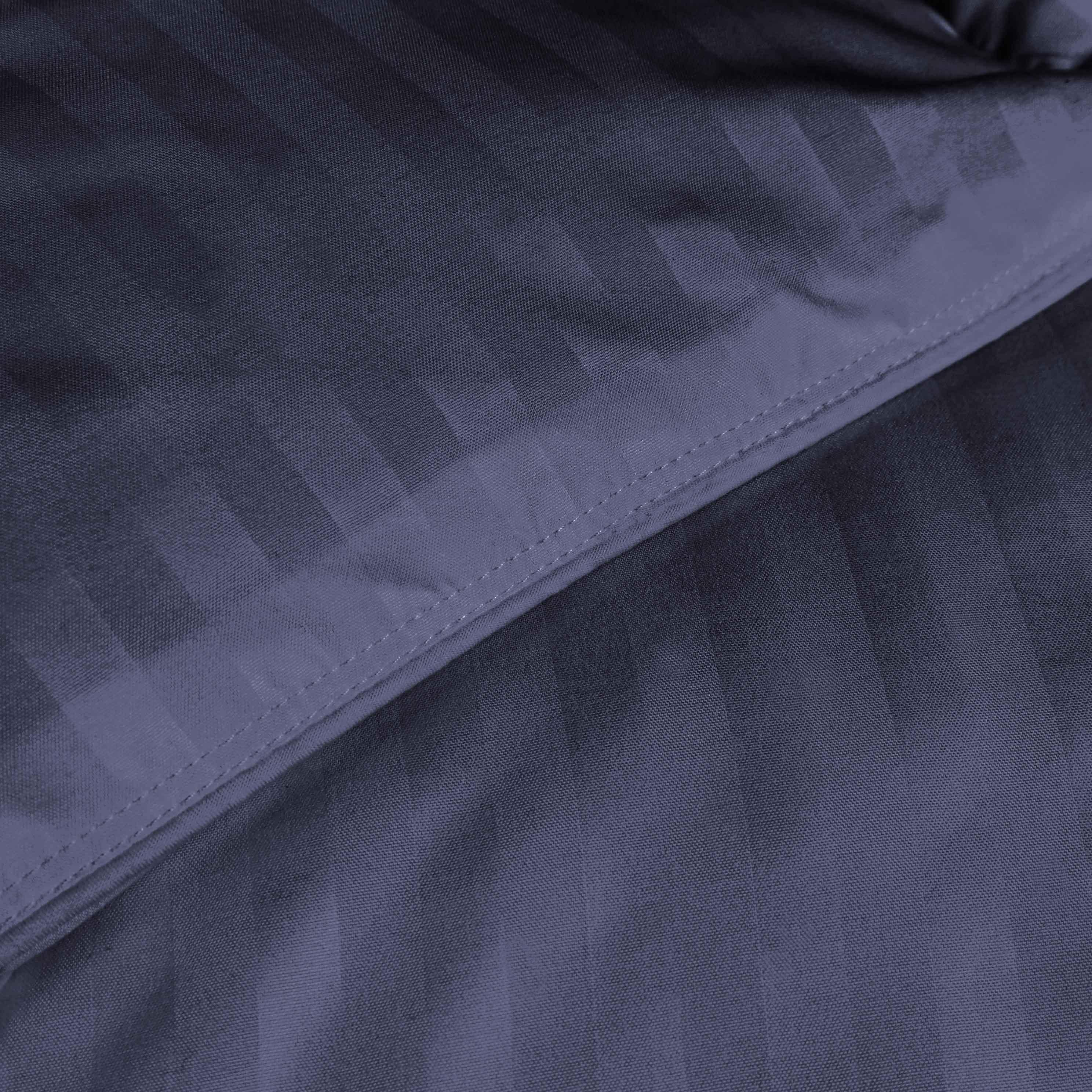 Brushed Microfiber Down Alternative Medium Weight Striped Comforter - Comforter by Superior Brand