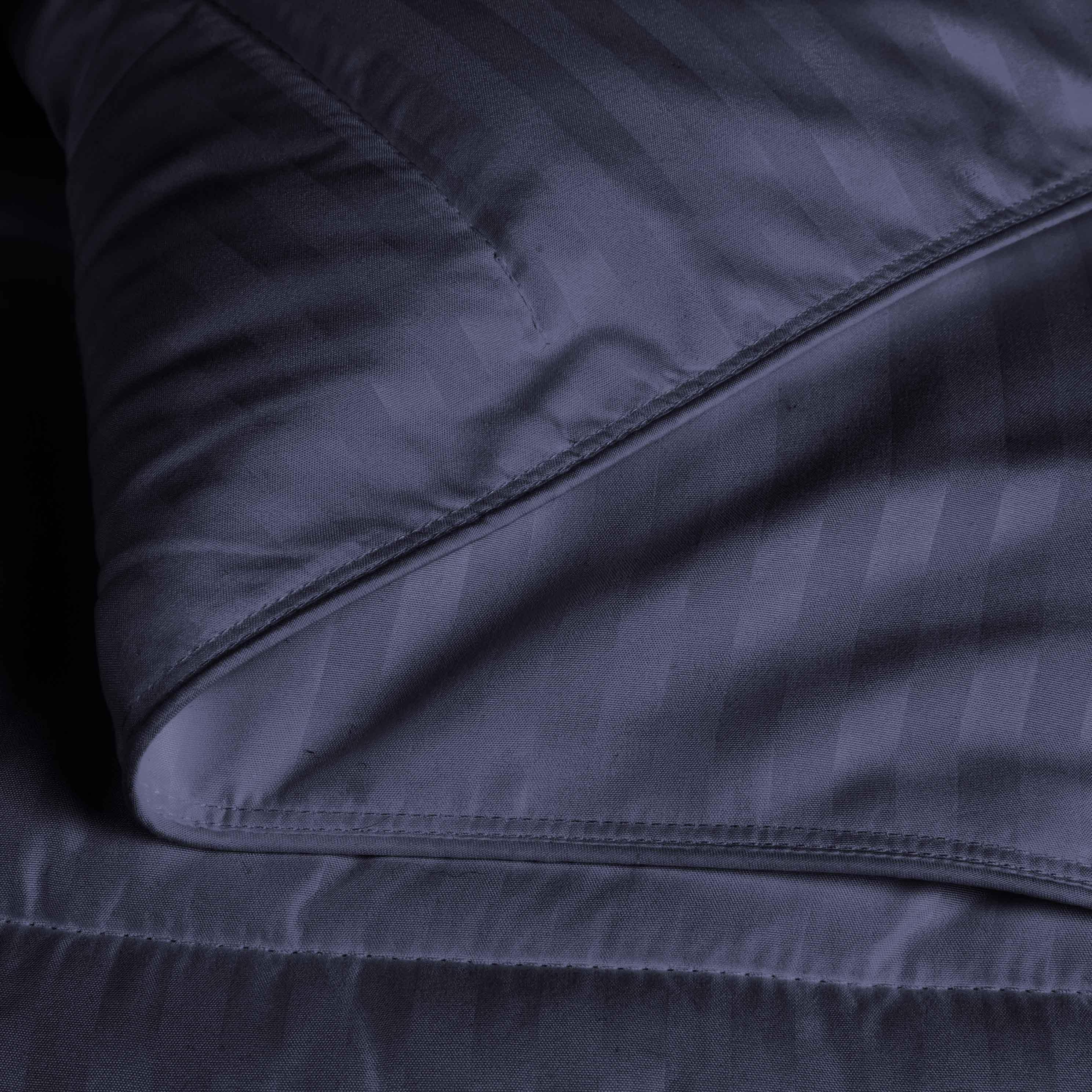 Brushed Microfiber Down Alternative Medium Weight Striped Comforter - Comforter by Superior Brand