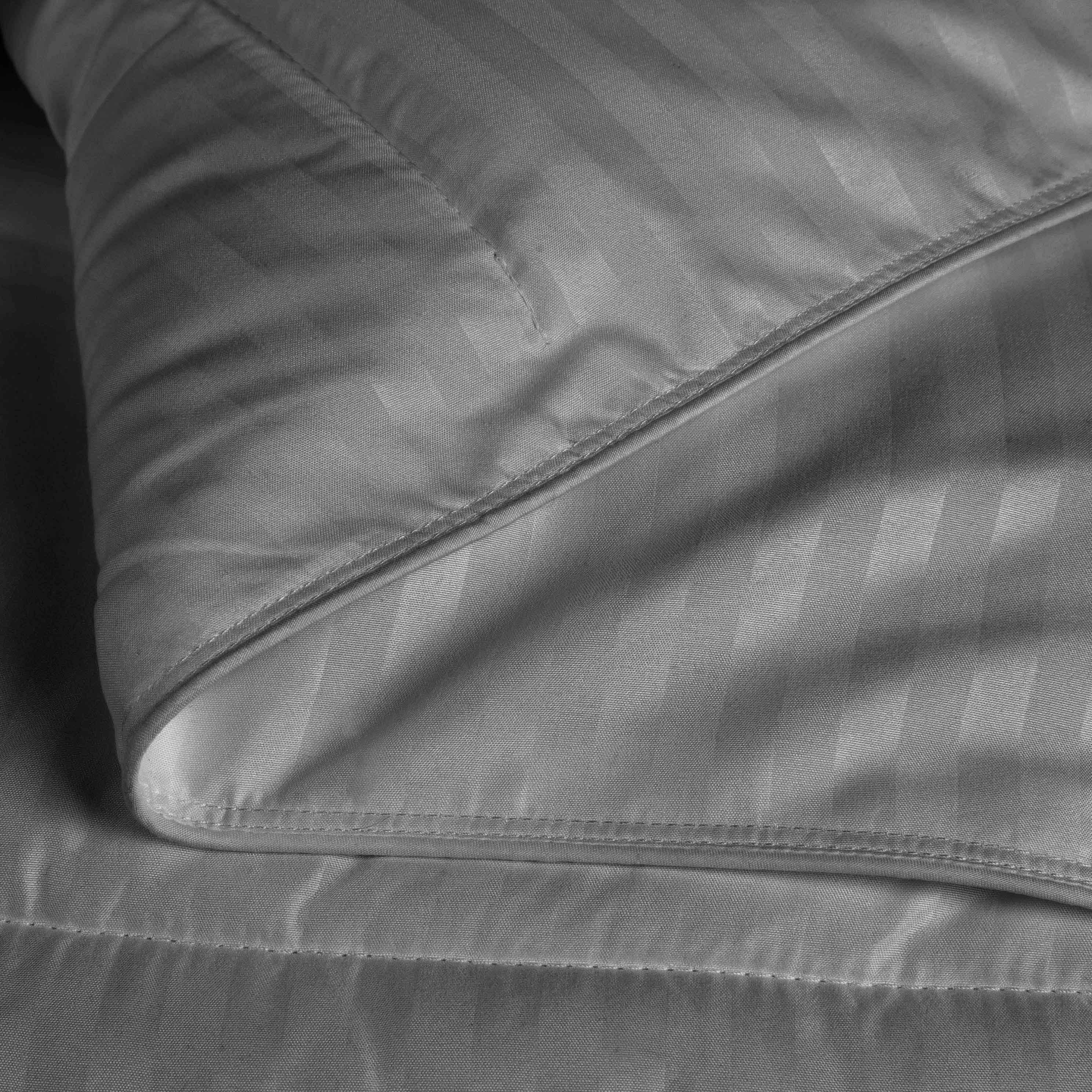 Brushed Microfiber Down Alternative Medium Weight Striped Comforter - Comforter by Superior Brand