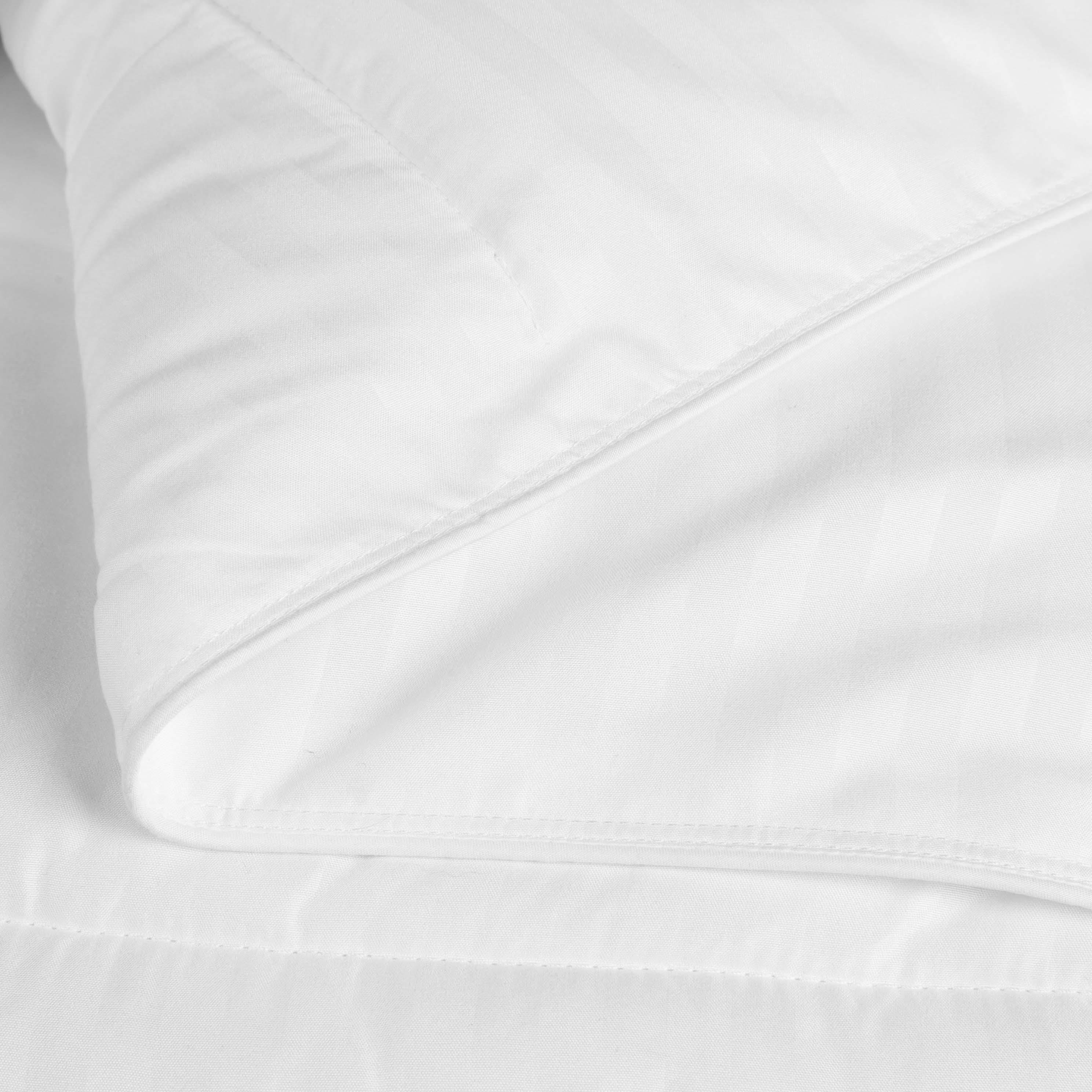 Brushed Microfiber Down Alternative Medium Weight Striped Comforter - Comforter by Superior Brand