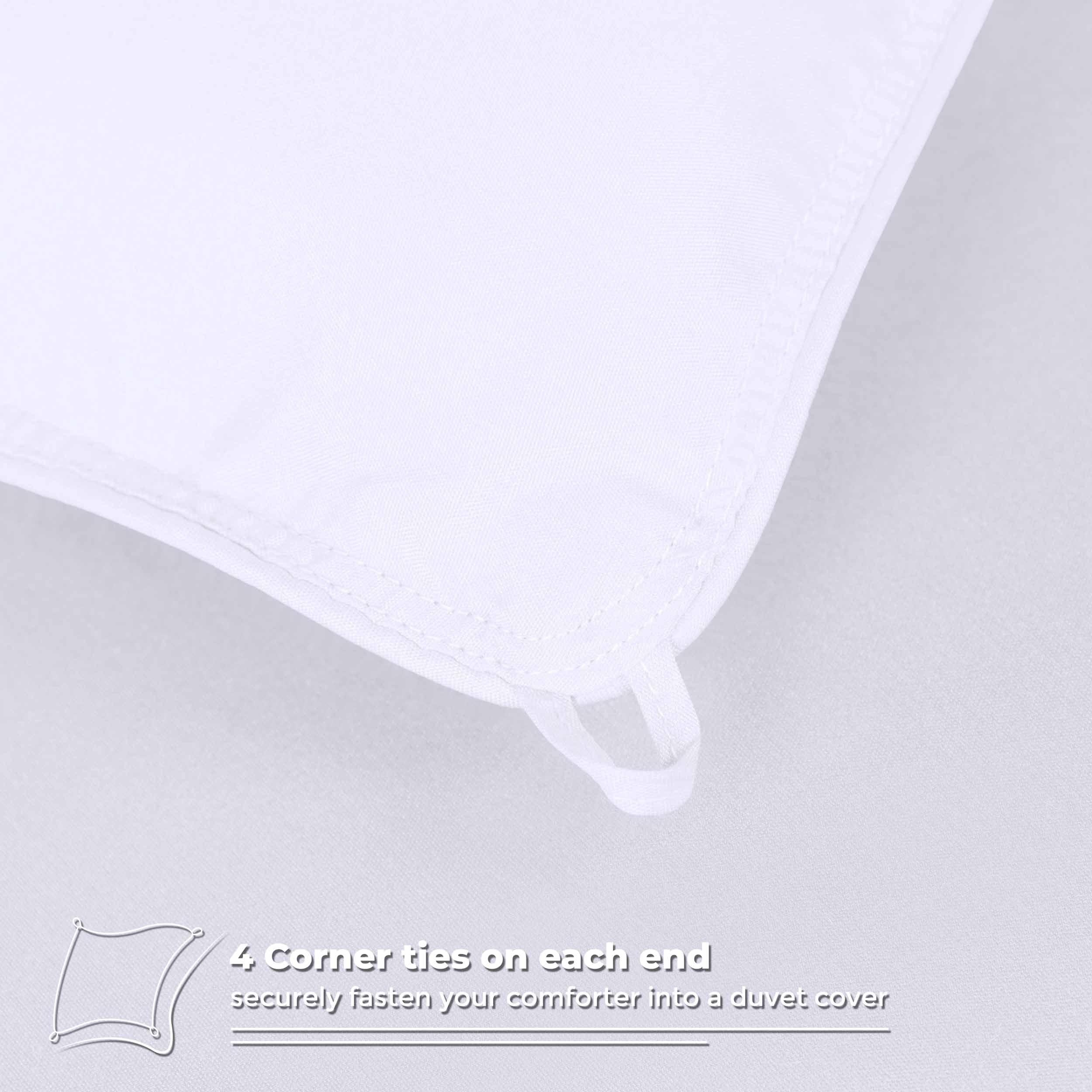 Brushed Microfiber Reversible Down Alternative Comforter - Comforter by Superior Brand
