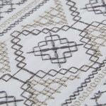 100% Cotton Embroidered Geometric Duvet Cover Set - Duvet Cover Set by Superior Brand