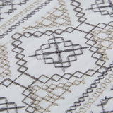 100% Cotton Embroidered Geometric Duvet Cover Set - Duvet Cover Set by Superior Brand