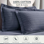 Lightweight Cotton Bedspread Sets 3-Piece Calvert Diamond Matelassé Jacquard - Bedspread by Superior Brand