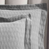 Lightweight Cotton Bedspread Sets 3-Piece Calvert Diamond Matelassé Jacquard - Bedspread by Superior Brand