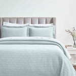 Lightweight Cotton Bedspread Sets 3-Piece Calvert Diamond Matelassé Jacquard - Bedspread by Superior Brand
