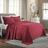 Lightweight Cotton Bedspread Sets 3-Piece Celtic Circle Jacquard Matelassé - Bedspread by Superior Brand