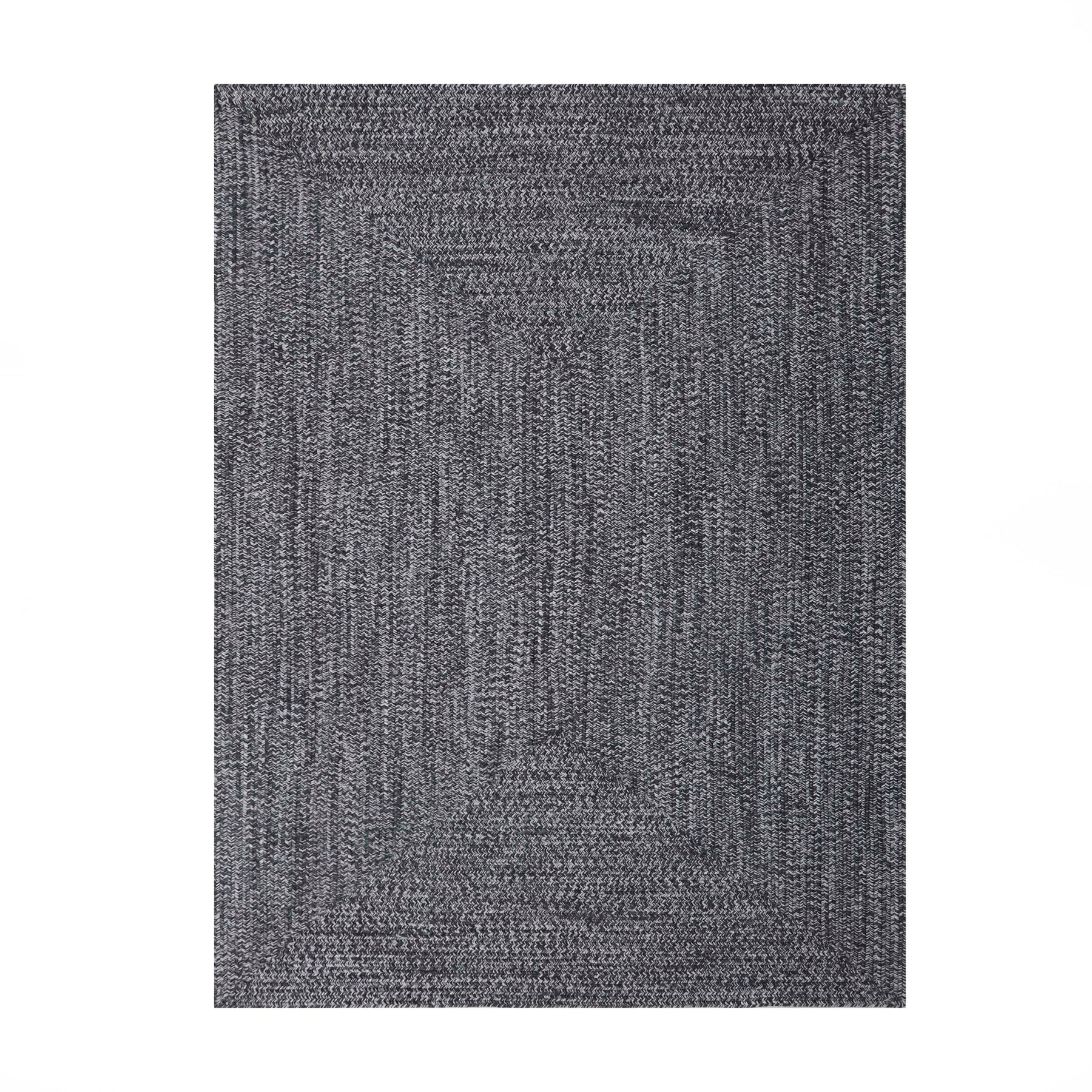 Superior Bohemian Multi-Toned Braided Patterned Indoor Outdoor Area Rug
