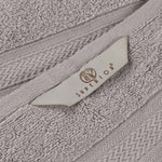 Chevron Zero Twist Solid and Jacquard Cotton 8 Piece Towel Set - Towel Set by Superior Brand