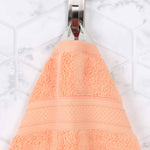 Chevron Zero Twist Solid and Jacquard Soft Cotton 12 Piece Towel Set - Towel Set by Superior Brand