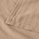 100% Cotton Woven Blanket – Clara Jacquard - All-Season Comfort - Blanket by Superior Brand