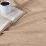 100% Cotton Woven Blanket – Clara Jacquard - All-Season Comfort - Blanket by Superior Brand