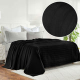 100% Cotton Woven Blanket – Clara Jacquard - All-Season Comfort - Blanket by Superior Brand