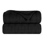 100% Cotton Woven Blanket – Clara Jacquard - All-Season Comfort - Blanket by Superior Brand