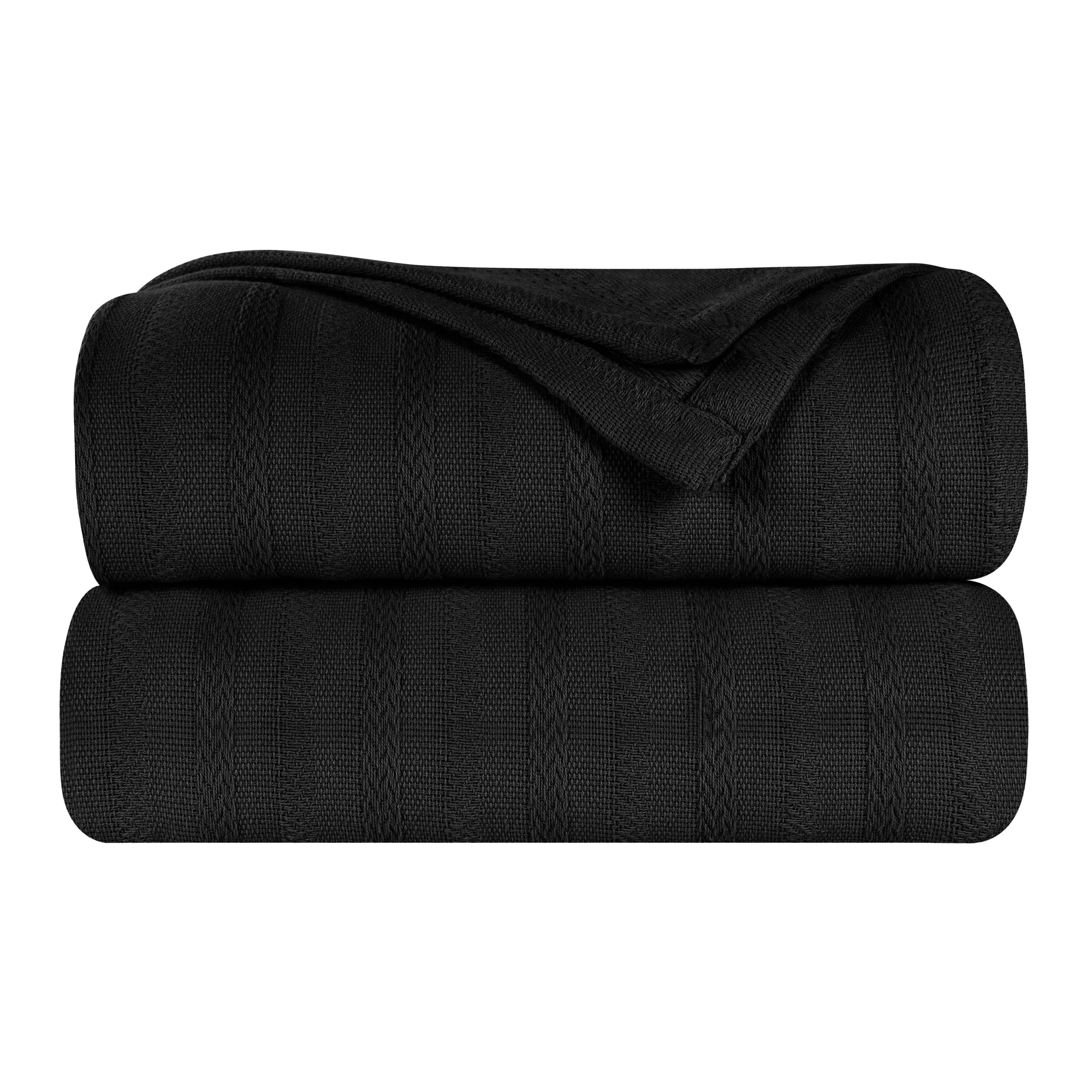 100% Cotton Woven Blanket – Clara Jacquard - All-Season Comfort - Blanket by Superior Brand