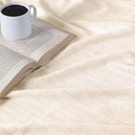 100% Cotton Woven Blanket – Clara Jacquard - All-Season Comfort - Blanket by Superior Brand