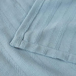 100% Cotton Woven Blanket – Clara Jacquard - All-Season Comfort - Blanket by Superior Brand