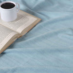 100% Cotton Woven Blanket – Clara Jacquard - All-Season Comfort - Blanket by Superior Brand