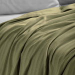 100% Cotton Woven Blanket – Clara Jacquard - All-Season Comfort - Blanket by Superior Brand