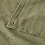 100% Cotton Woven Blanket – Clara Jacquard - All-Season Comfort - Blanket by Superior Brand