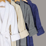 Classic Men's Bath Robe Turkish Cotton Bathrobe with Adjustable Belt - Bath Robe by Superior Brand