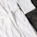 Classic Men's Bath Robe Turkish Cotton Bathrobe with Adjustable Belt - Bath Robe by Superior Brand