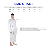 Classic Men's Bath Robe Turkish Cotton Bathrobe with Adjustable Belt - Bath Robe by Superior Brand