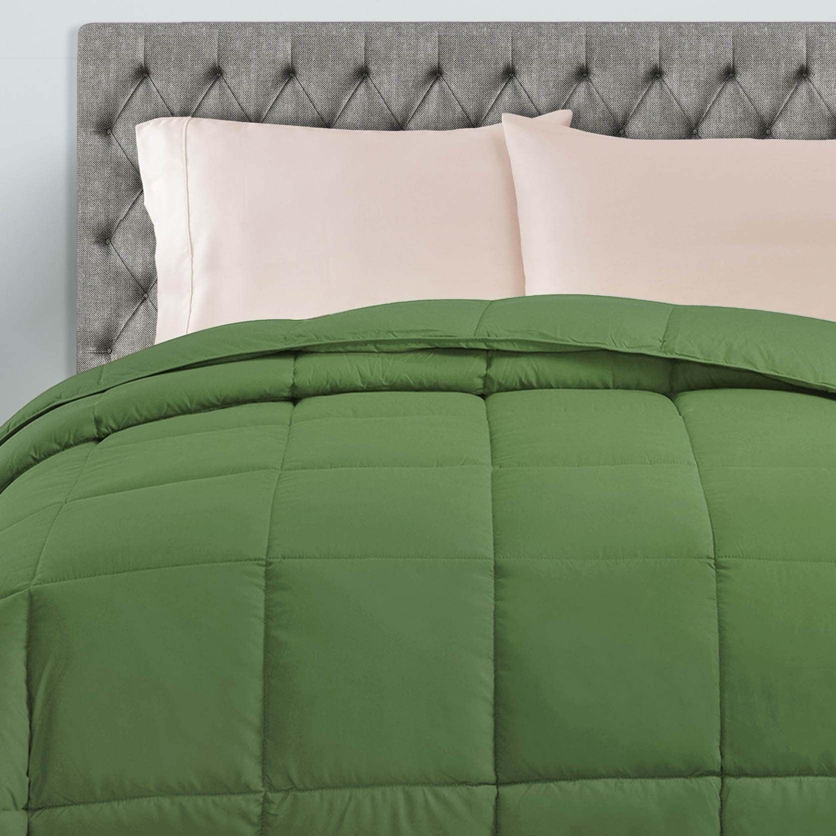 Classic Reversible Medium Weight Down Alternative Microfiber Comforter - Comforter by Superior Brand