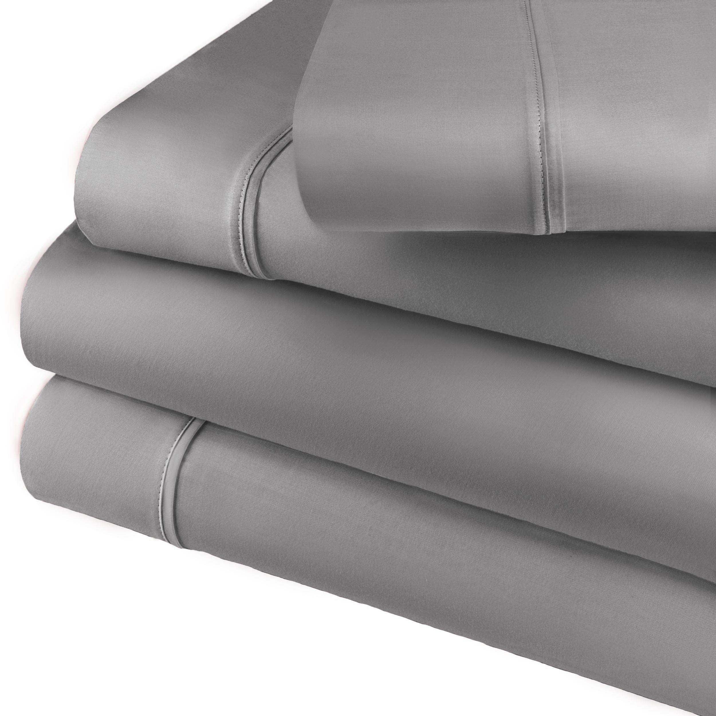 800 Thread Count Cotton Blend Bed Sheet Set Solid Deep Pocket - Sheet Set by Superior Brand