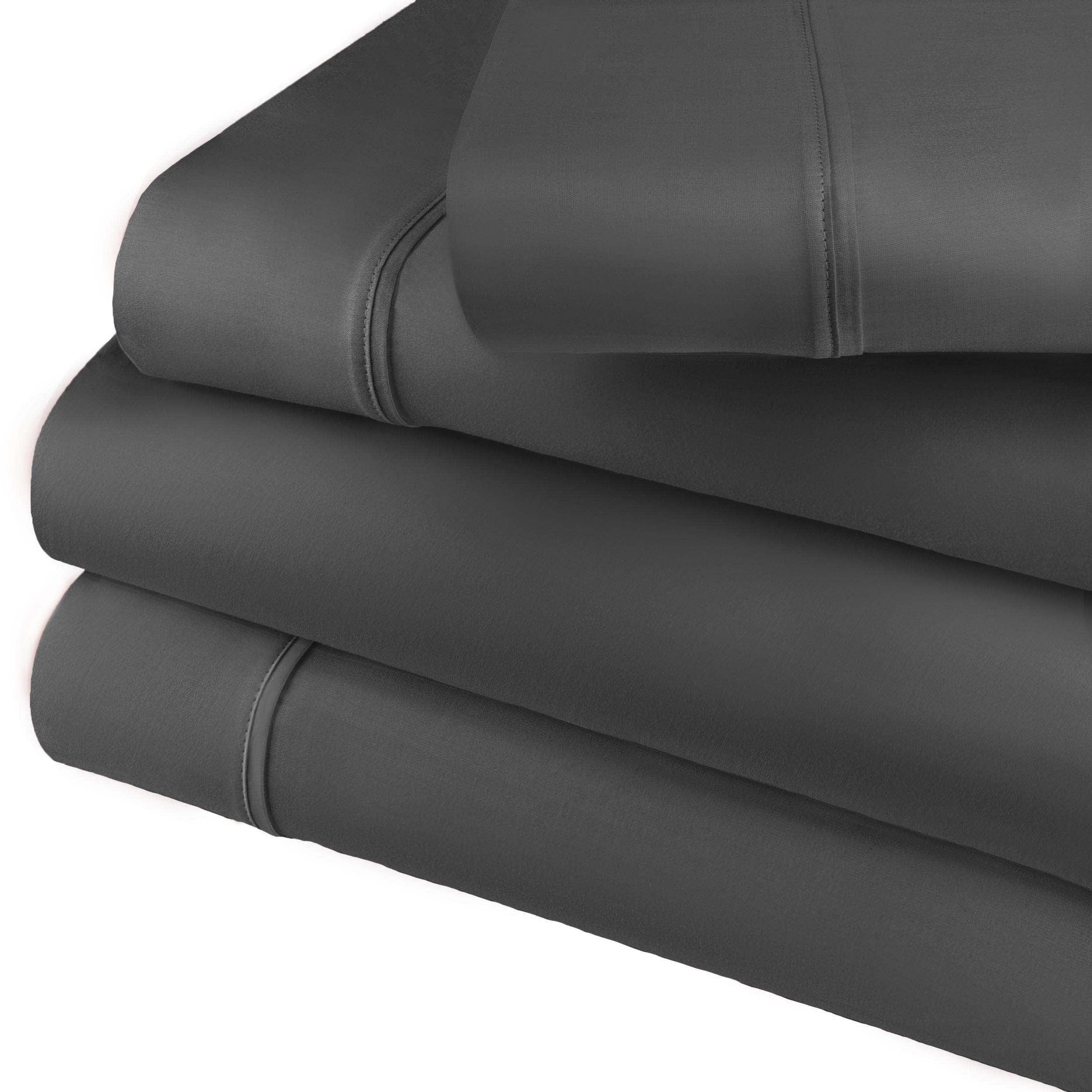 800 Thread Count Cotton Blend Bed Sheet Set Solid Deep Pocket - Sheet Set by Superior Brand