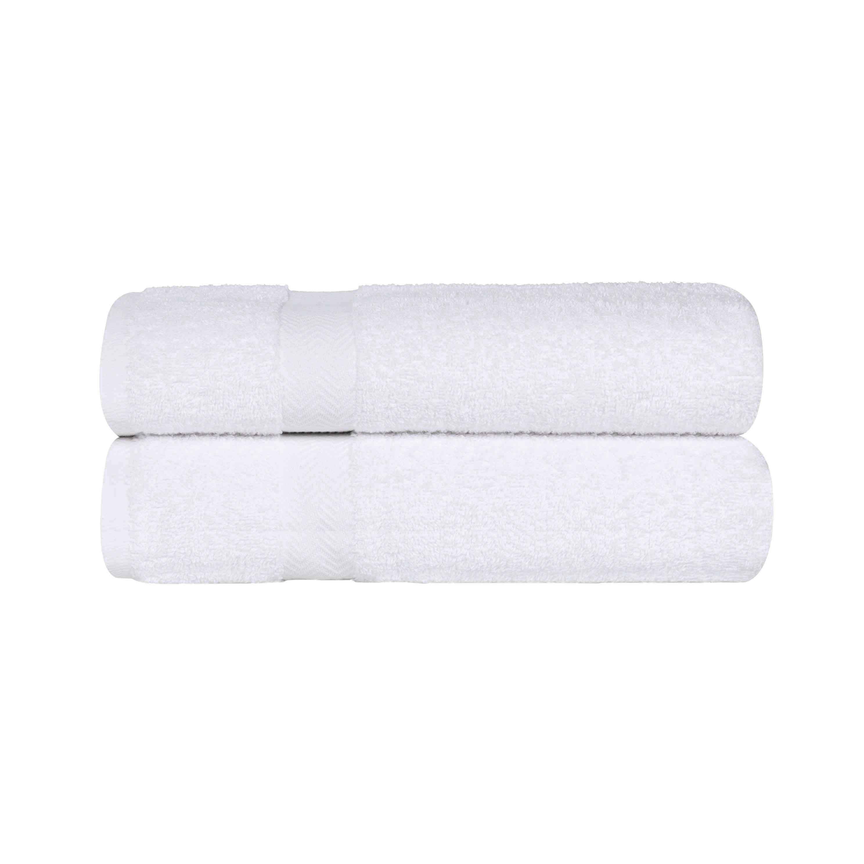 Cotton Eco-Friendly Bathroom Essentials 2 Piece Bath Sheet Set - Bath Sheets by Superior Brand