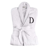 Cotton Embroidered Bathrobe Adults Unisex Bath Robe for Men and Women - Bath Robe by Superior Brand