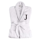 Cotton Embroidered Bathrobe Adults Unisex Bath Robe for Men and Women - Bath Robe by Superior Brand